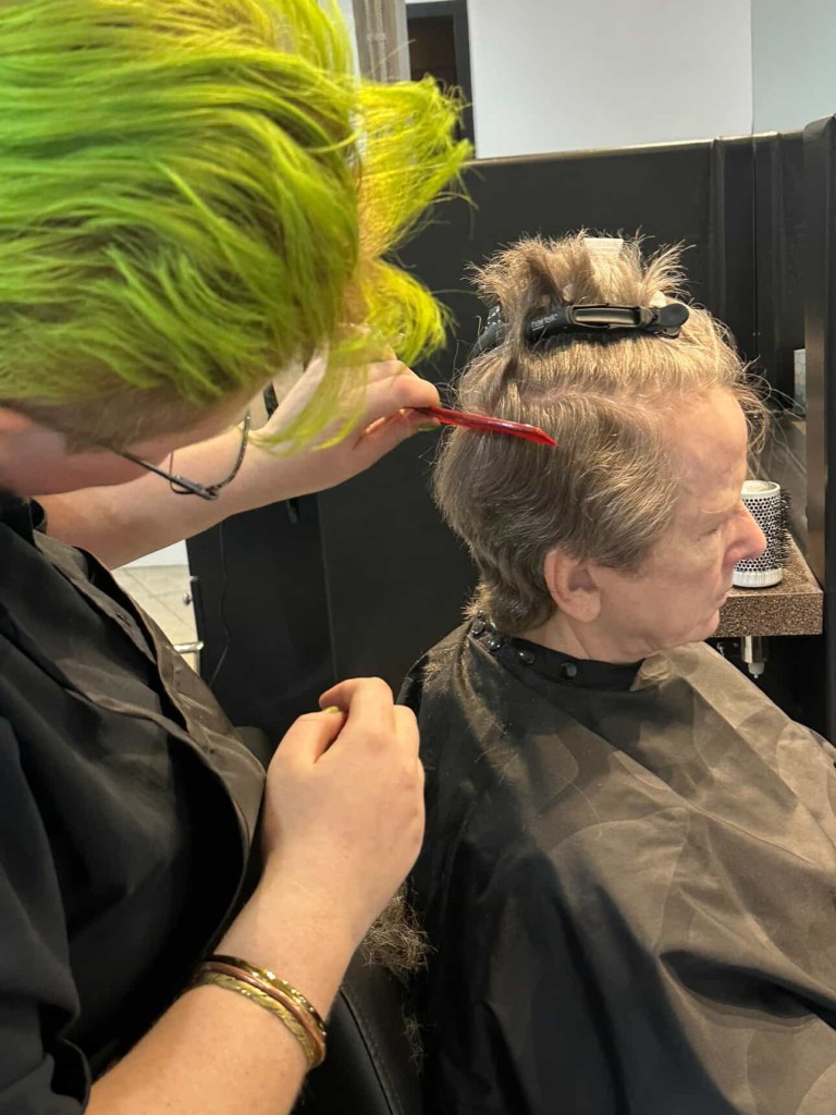 hair color, haircut, hair extensions