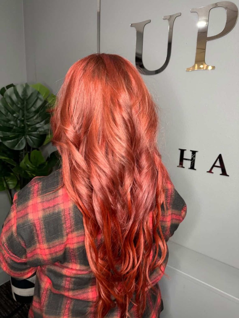 hair color, haircut, hair extensions